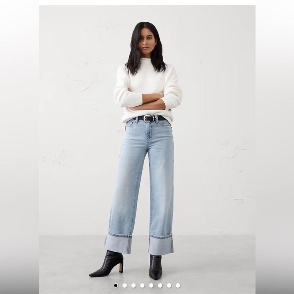 Banana Republic Factory Straight High Rise Jean